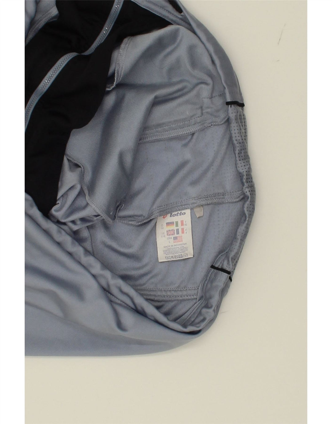 LOTTO Mens Tracksuit Top Jacket UK 40/42 Large Blue Polyester Vintage Lotto and Second-Hand Lotto from Messina Hembry 