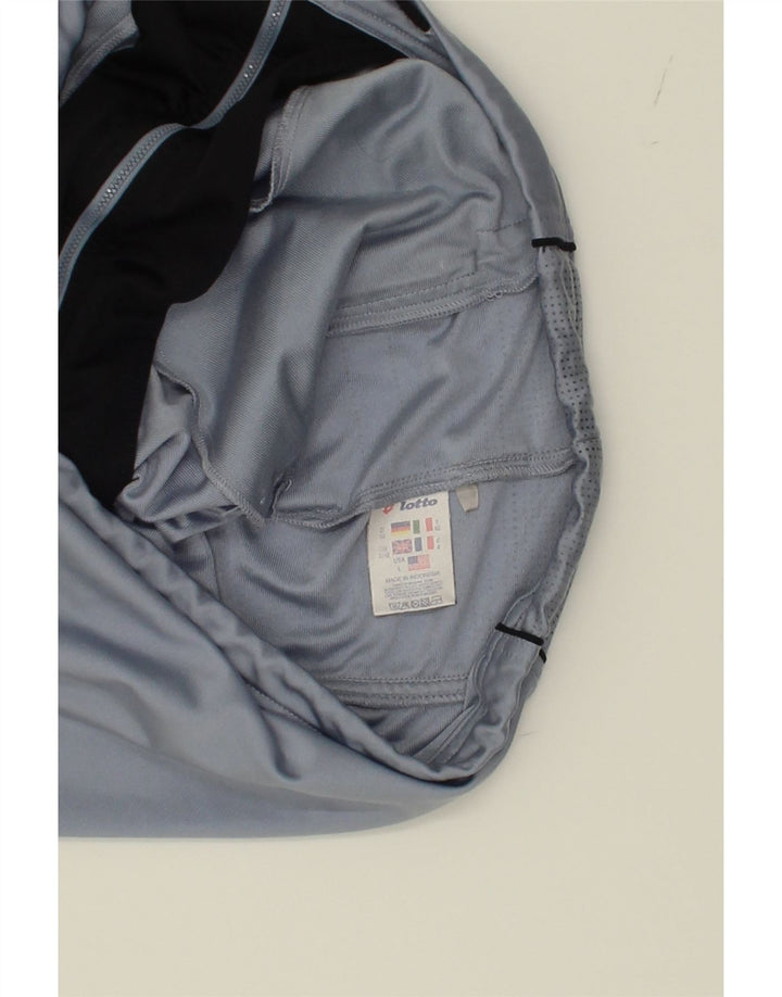 LOTTO Mens Tracksuit Top Jacket UK 40/42 Large Blue Polyester Vintage Lotto and Second-Hand Lotto from Messina Hembry 