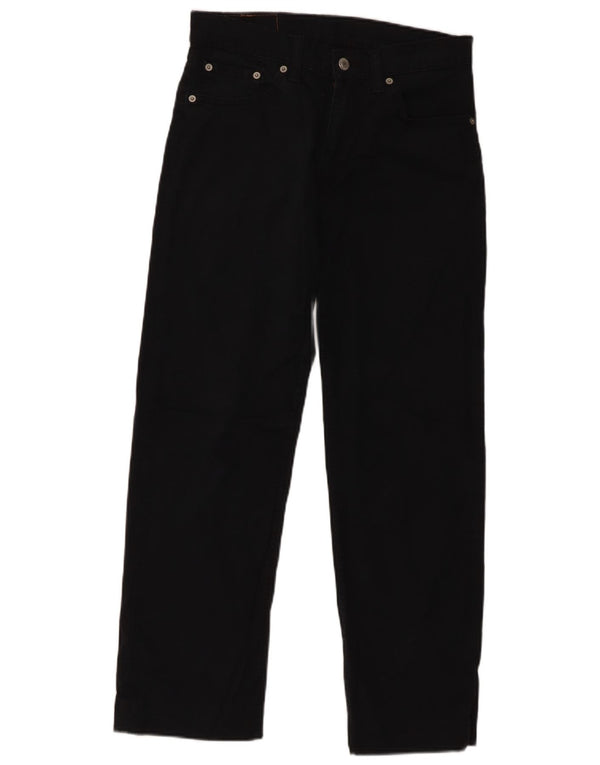 Levi's Mens 751 Straight Casual Παντελόνι W30 L28 Μαύρο Βαμβακερό