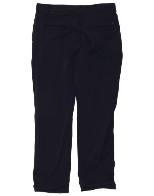 Calvin Klein Ανδρικό ίσιο παντελόνι Chino Golf W36 L31 Navy Blue Nylon