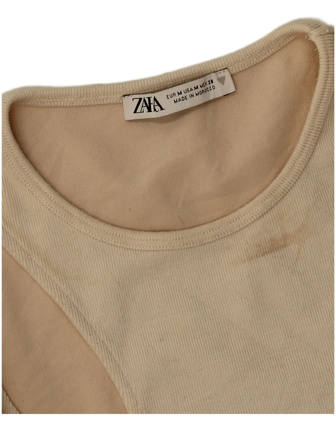Zara γυναικείο μακρυμάνικο κορμάκι UK 12 Medium Beige