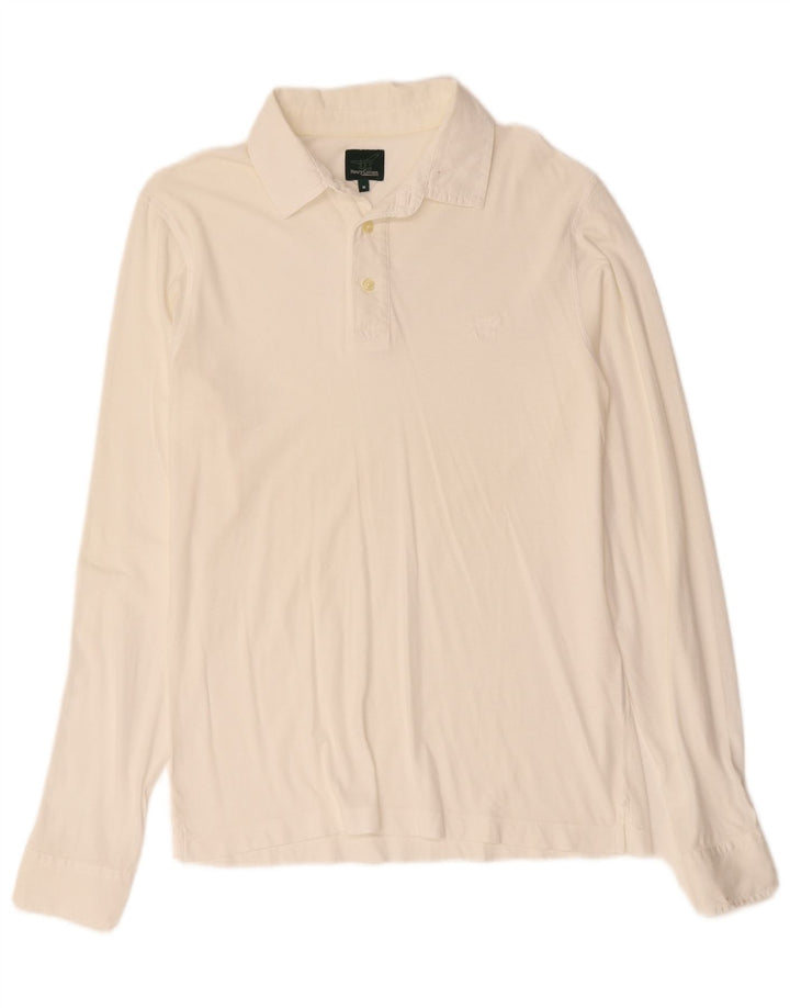 Ανδρικό πουλόβερ Henry Cottons UK 14 Medium White