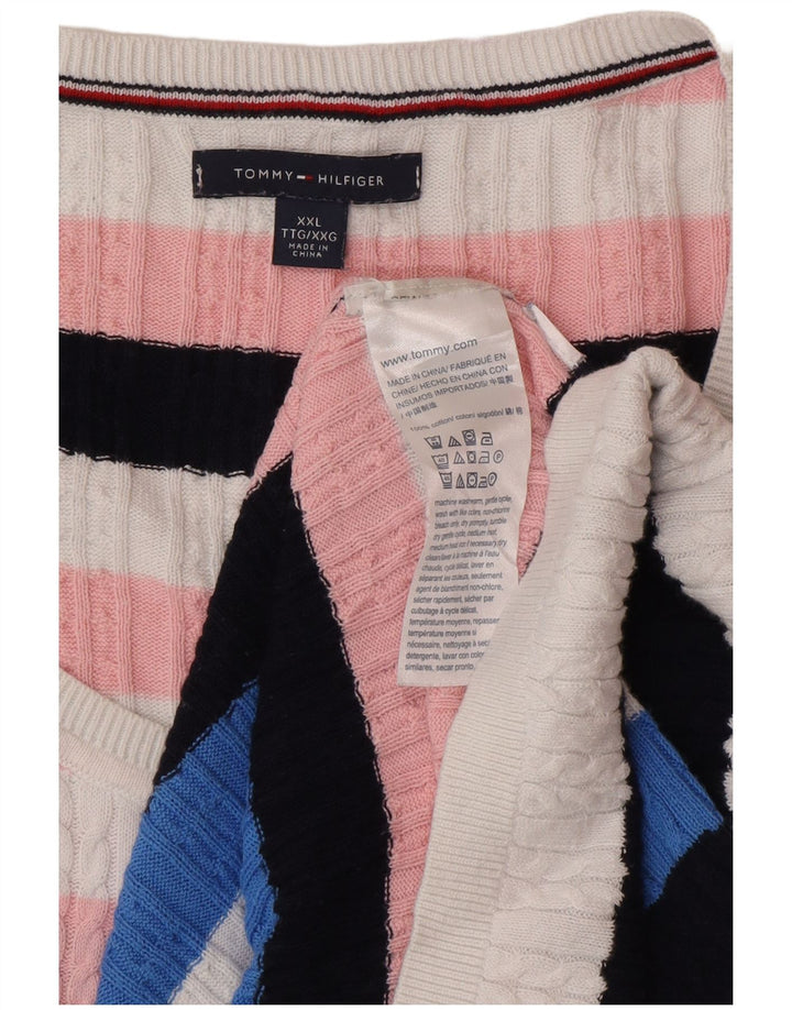 Ανδρικό πουλόβερ Tommy Hilfiger Boat Neck Jumper 2XL Πολύχρωμο Classic