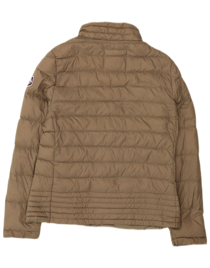 Puffa Γυναικείο Μπουφάν UK 14 Large Brown Polyamide
