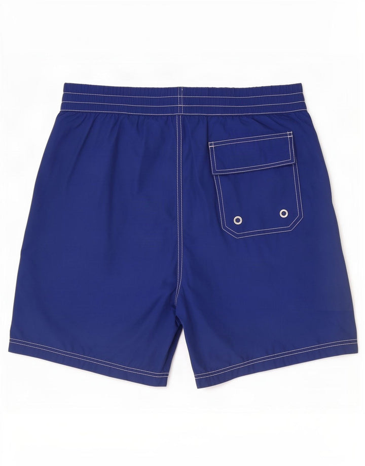 Ανδρικό σορτς κολύμβησης Jack Wills από μεσαίο μπλε βαμβακερό