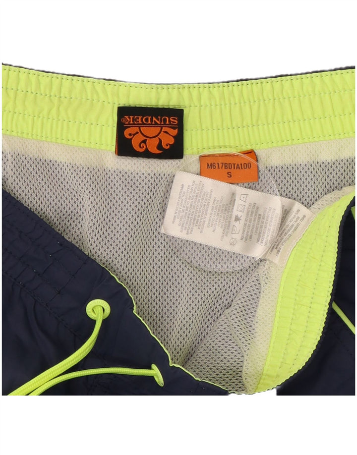 Ανδρικά σορτς κολύμβησης Sundek Small Navy Blue Nylon Beach