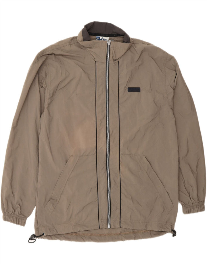 Ανδρική φόρμα Asics Top Jacket UK 36 Small Brown Polyamide