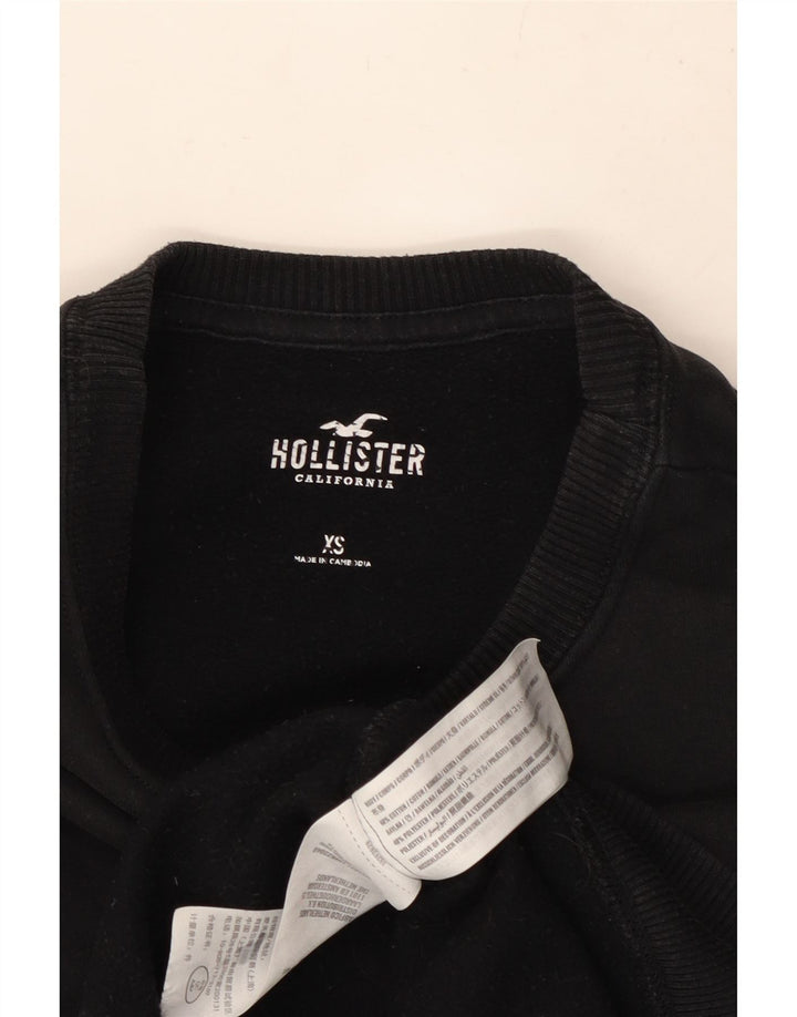 Ανδρικό φούτερ HOLLISTER Jumper XS Μαύρο βαμβακερό