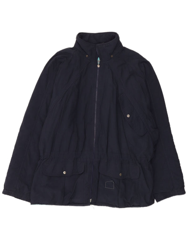 Ανδρικό Vintage Loose Fit padded Jacket UK 42 XL Navy Blue Polyamide
