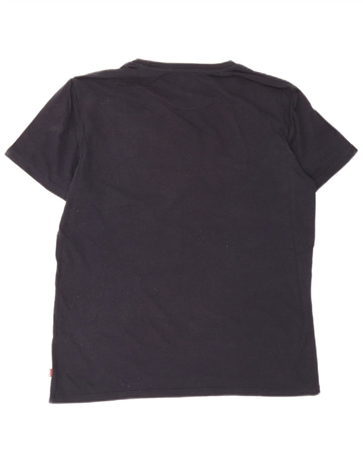Ανδρικό γραφικό T-Shirt Levi's Top Large Navy Blue