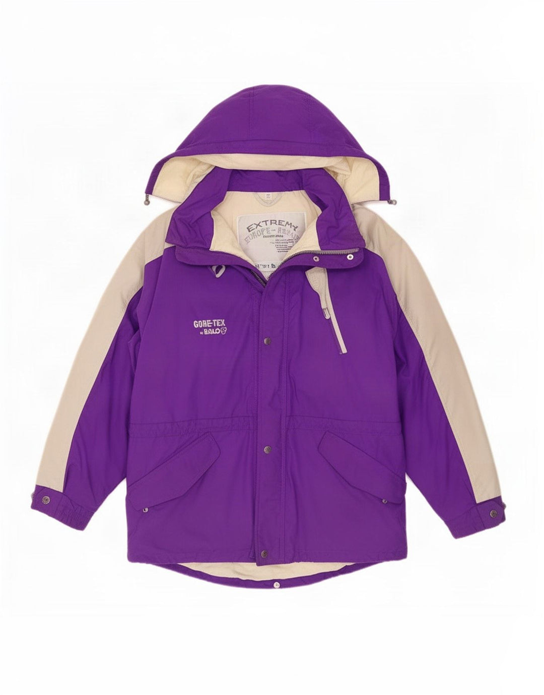 Bailo Ανδρικό μπουφάν σκι με κουκούλα IT 50 Large Purple Colourblock Polyamide