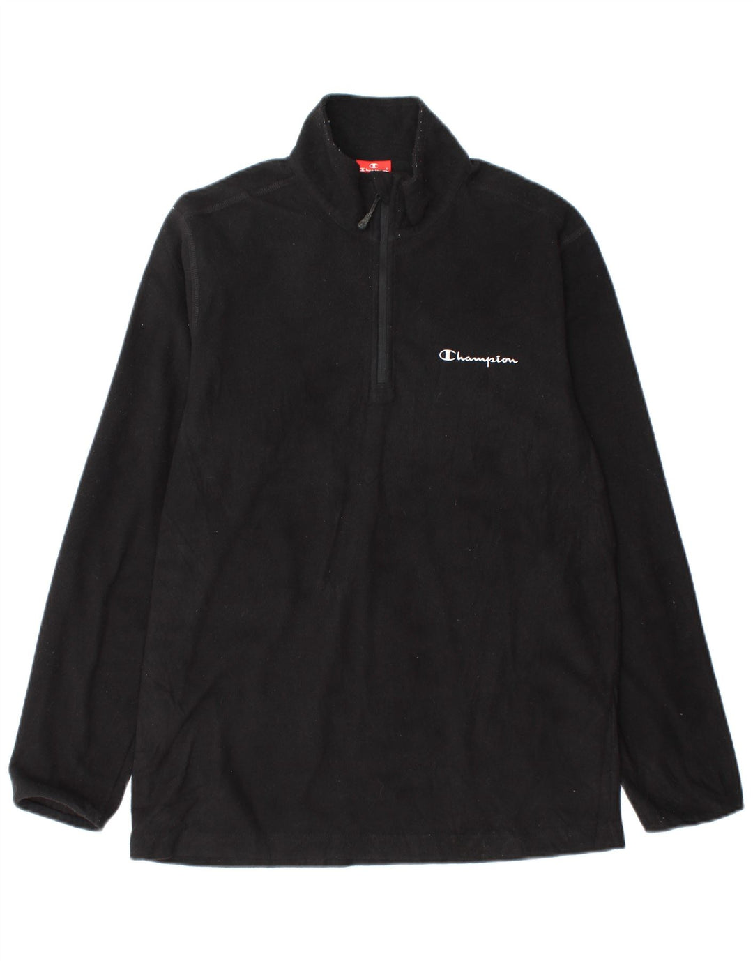 CHAMPION Ανδρικό φερμουάρ Fleece Jumper Μαύρο Πολυεστέρας