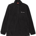 CHAMPION Ανδρικό φερμουάρ Fleece Jumper Μαύρο Πολυεστέρας