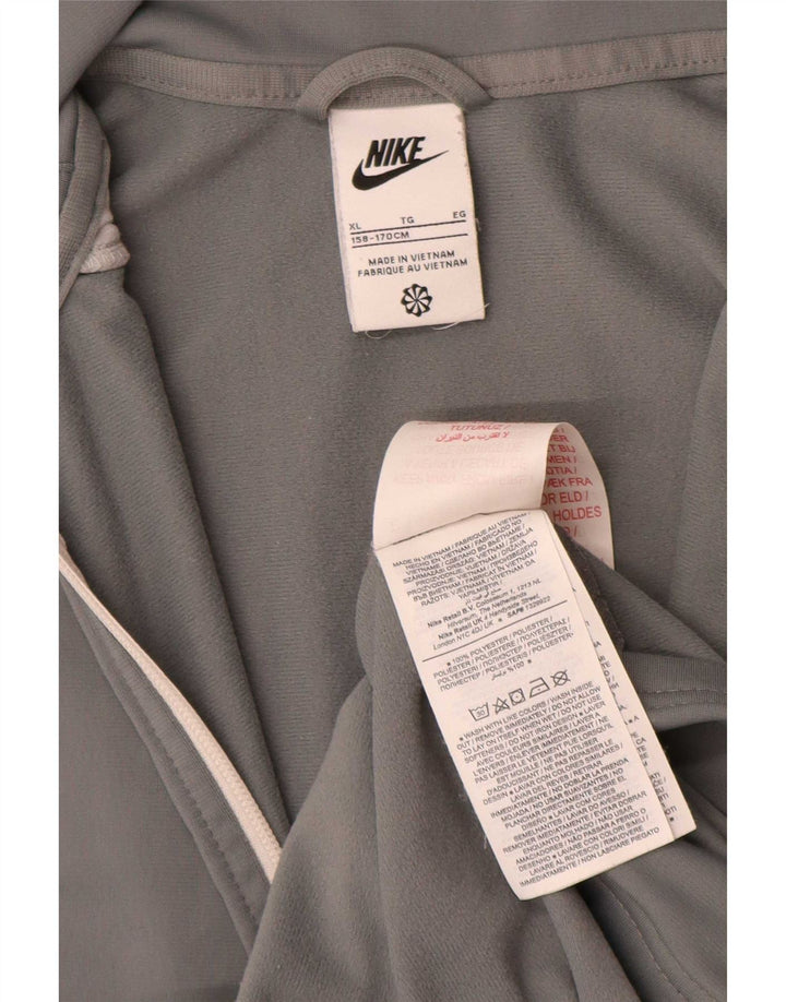 Μπουφάν Nike Boys αθλητική φόρμα 13-14 ετών XL Grey Colorblock Polyester