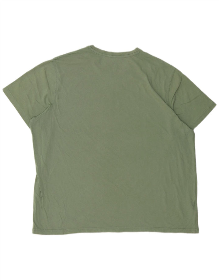 EDDIE BAUER Ανδρικό γραφικό T-Shirt Top 2XL πράσινο βαμβακερό