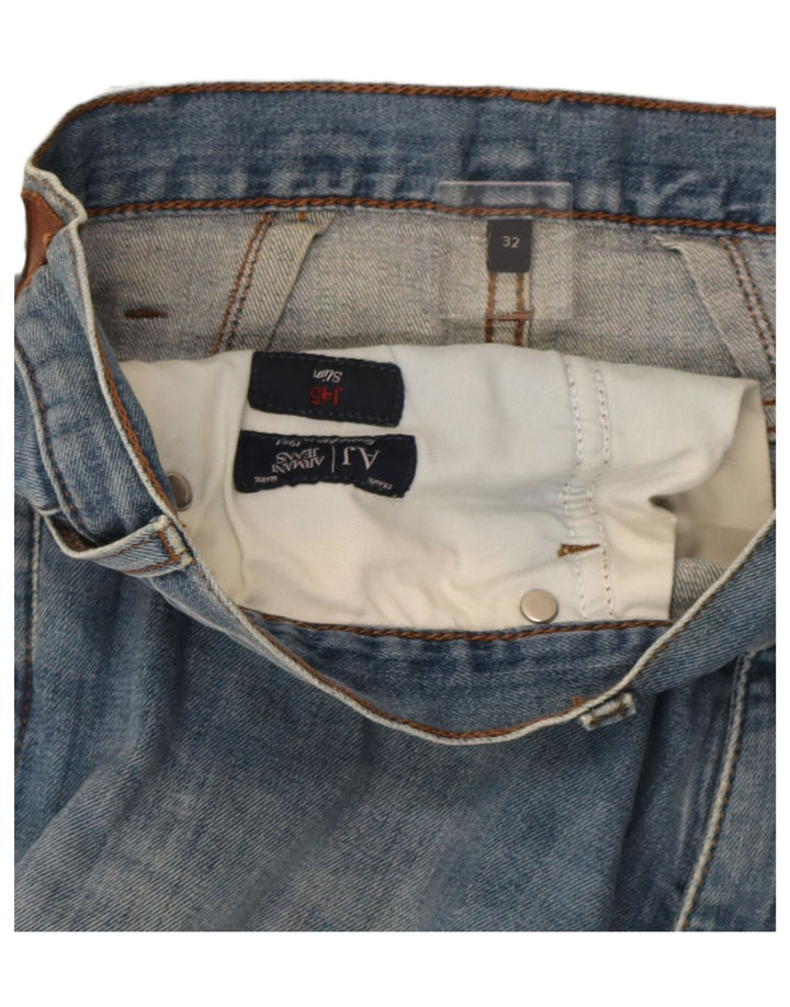 Armani Ανδρικό J45 Slim Jeans W32 L31 Μπλε