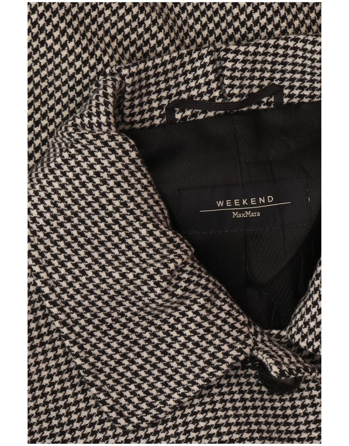 MAX MARA Γυναικείο σετ φούστας 2 τεμαχίων με 4 κουμπιά UK 10 Small W28 Grey Classic