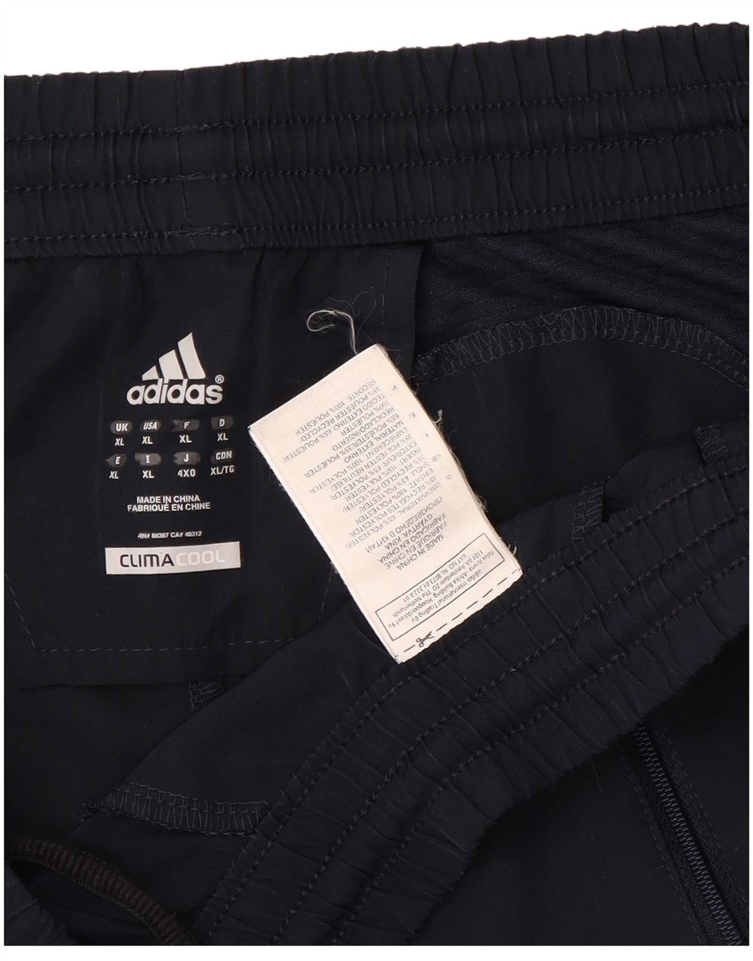 Ανδρικό αθλητικό σορτς Adidas Climacool XL Navy Blue Polyester