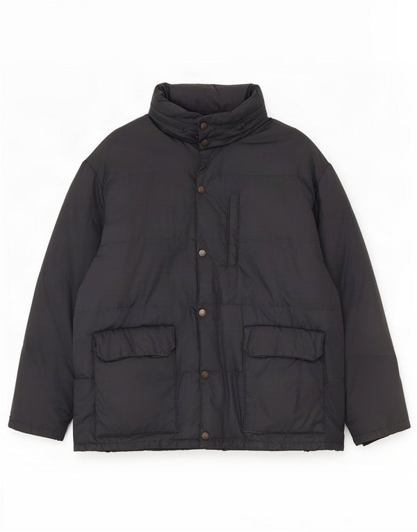 Casucci Ανδρικό μπουφάν με κουκούλα UK 40 Large Navy Blue Polyamide