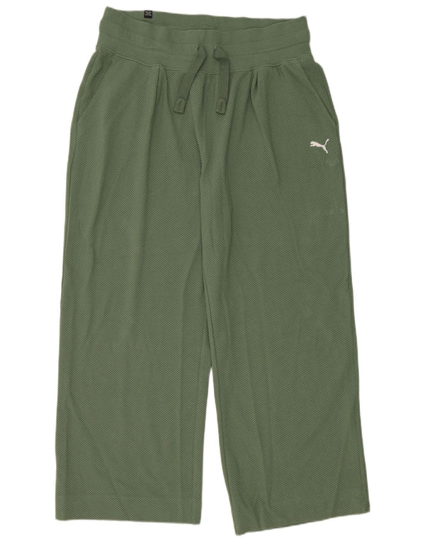 Puma Γυναικεία φόρμα παντελόνι UK 18 XL Πράσινο βαμβακερό