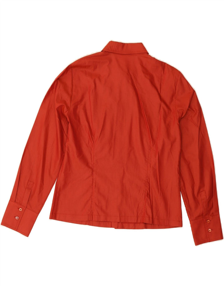ALEXANDER Womens Shirt UK 12 Meidum  Red Cotton Vintage Alexander and Second-Hand Alexander from Messina Hembry 
