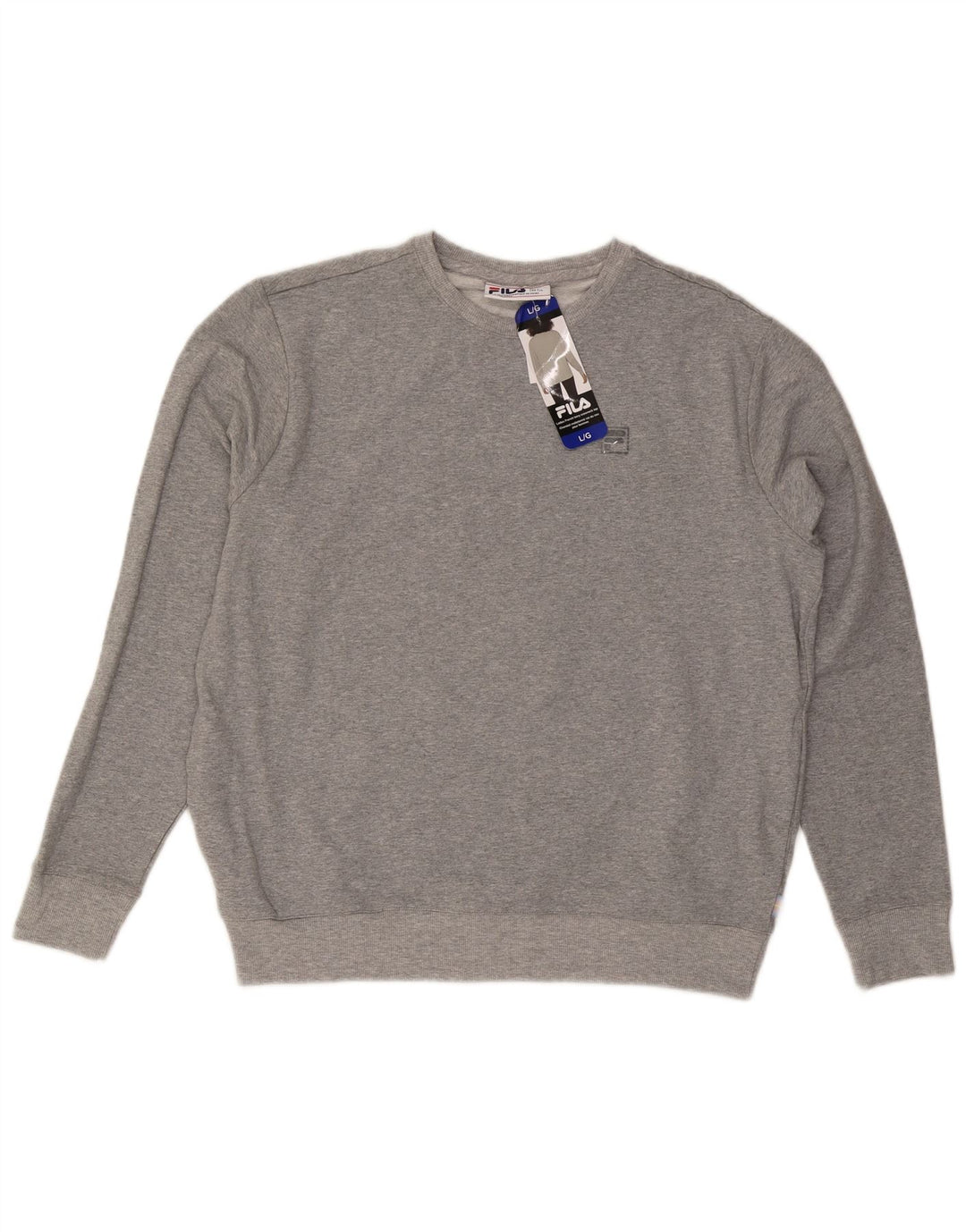 Γυναικεία φούτερ Fila Jumper UK 16 Large Grey Cotton