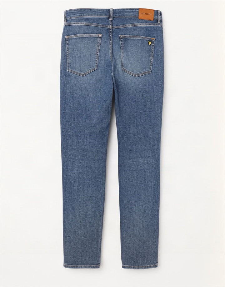 Ανδρικό τζιν ίσιο Lyle & Scott W38 L32 Μπλε βαμβακερό