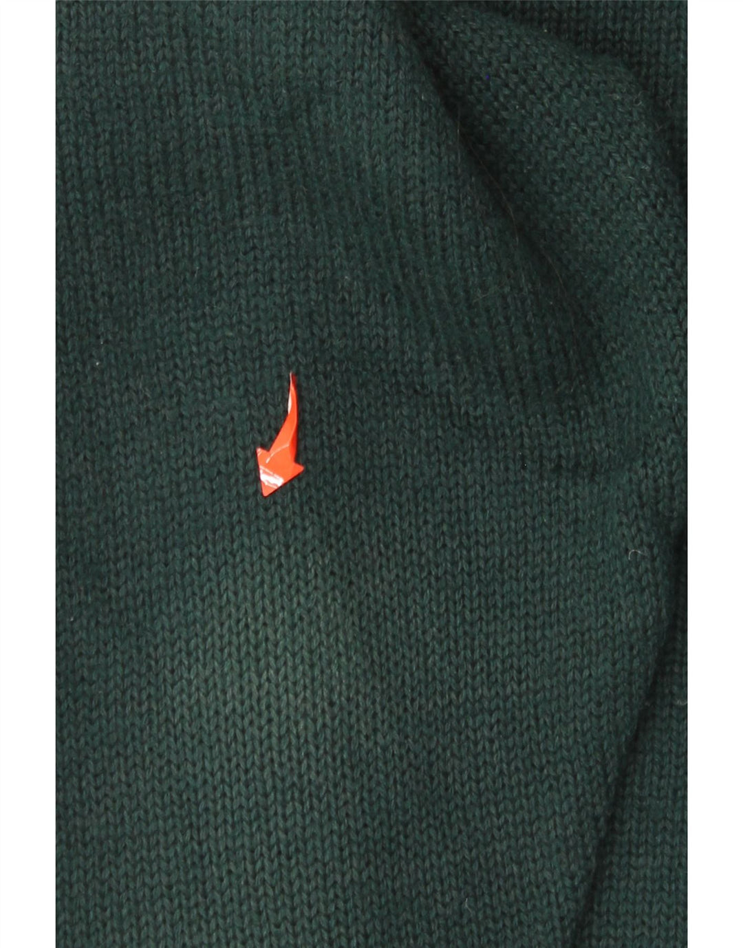 Vintage γυναικείο πουλόβερ με λαιμό χελώνα UK 14 Large Green Wool