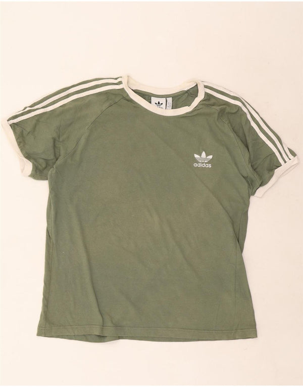 Ανδρικό T-Shirt Adidas Top XL Πράσινο βαμβακερό