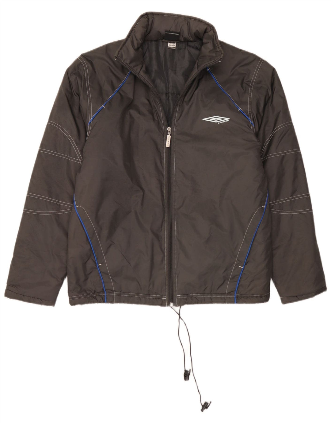 Ανδρικό μπουφάν με κουκούλα Umbro UK 36 Small Grey Nylon