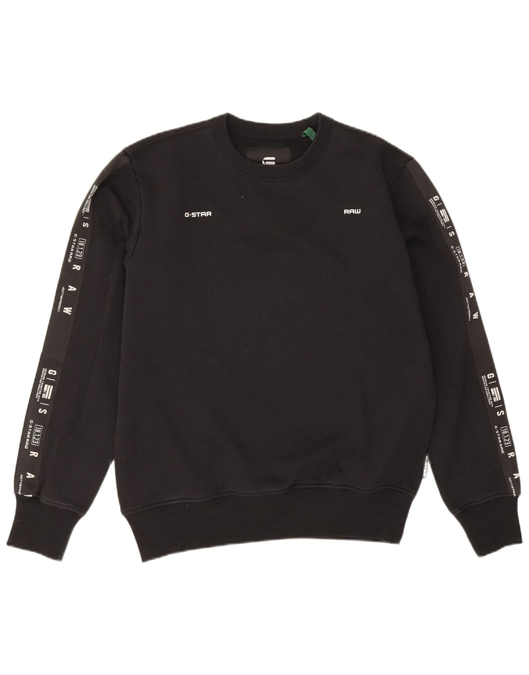 Ανδρικό γραφικό φούτερ G-Star Jumper Μεσαίο μαύρο βαμβακερό