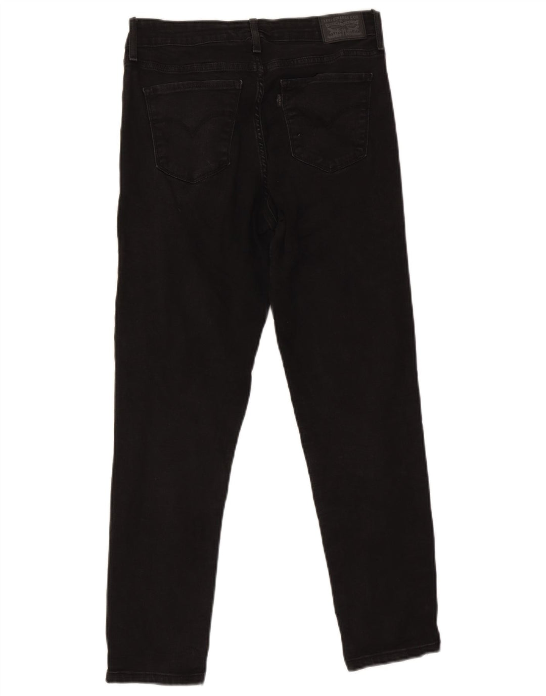 Levi's Womens 712 Slim Jeans W30 L27 Μαύρο βαμβακερό