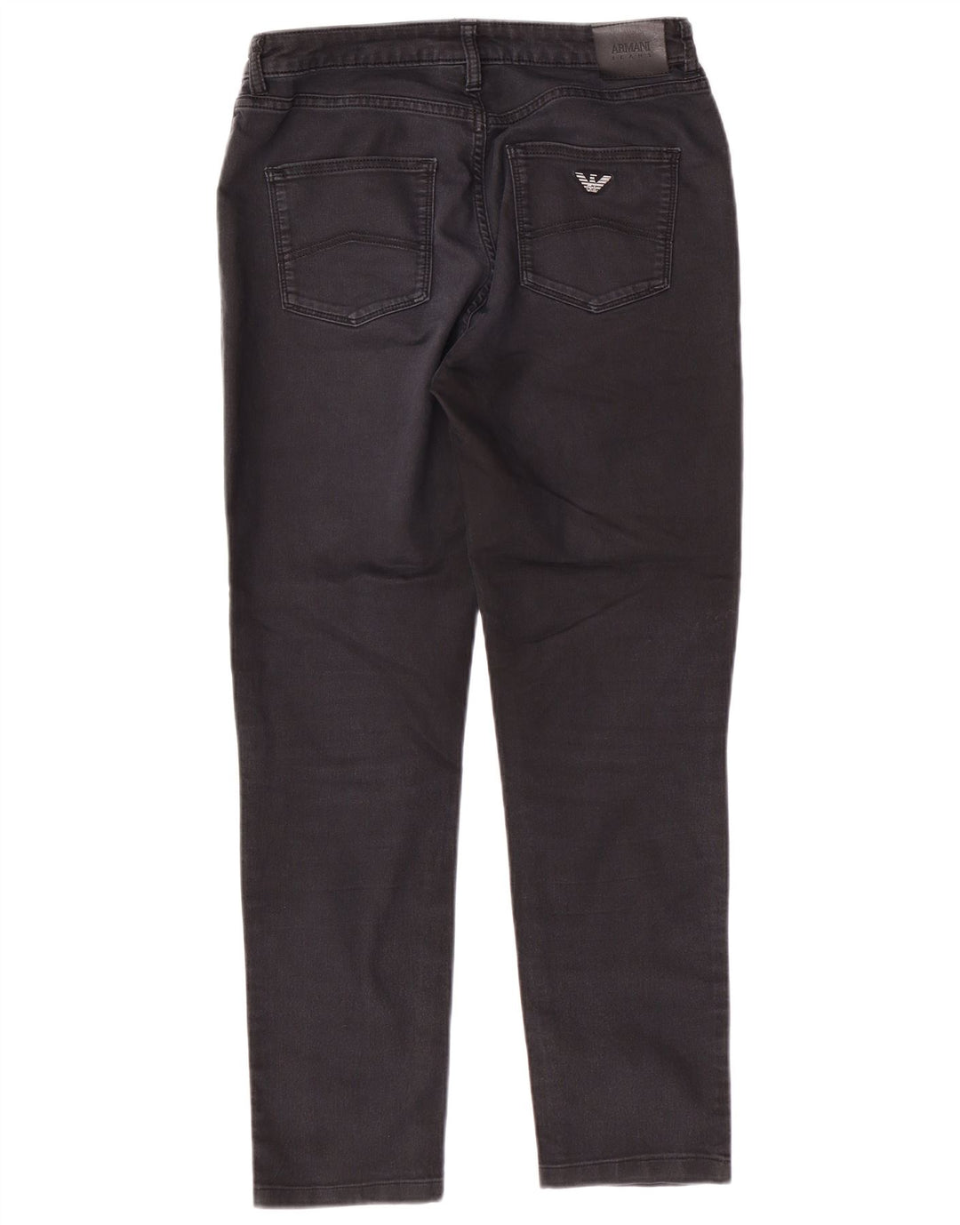 ARMANI Γυναικείο Tapered Jeans W29 L27 Μαύρο βαμβακερό