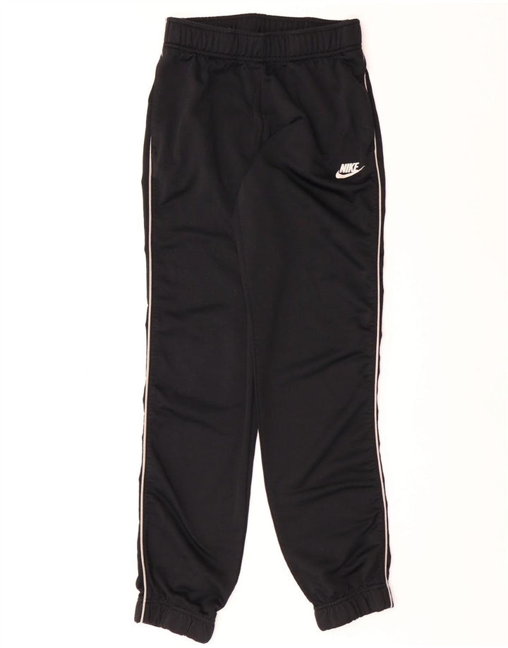 Γυναικεία αθλητική φόρμα NIKE Παντελόνι Joggers UK 4 XS Μαύρο πολυεστέρα