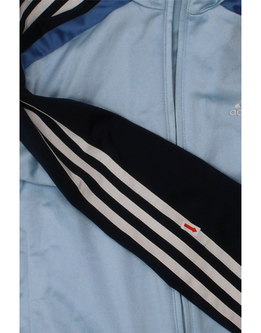 Μπουφάν ADIDAS Boys αθλητική φόρμα 11-12 ετών Μπλε πολυεστέρας
