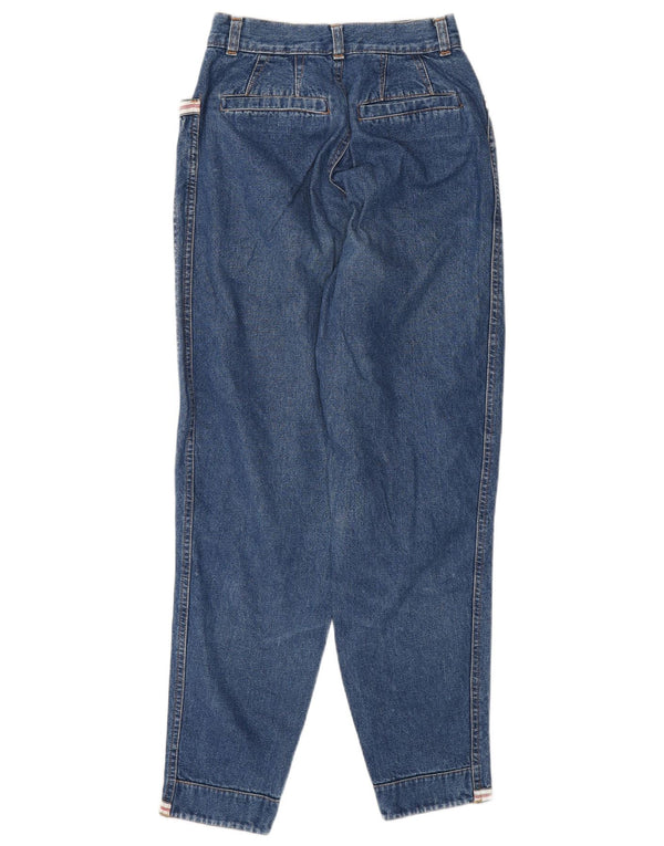 Wampum Γυναικεία ψηλόμεση τζιν IT 42 Medium W28 L28 Μπλε βαμβακερό