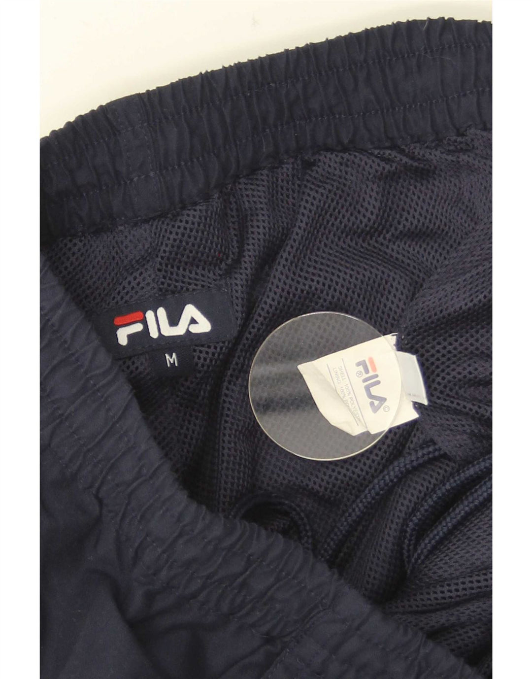 Ανδρικά γραφικά βερμούδα Αθλητικό σορτς Fila, μεσαίο μπλε ναυτικό