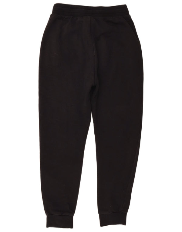 Adidas Boys Tracksuit Trousers Joggers 13-14 ετών Μαύρο βαμβακερό