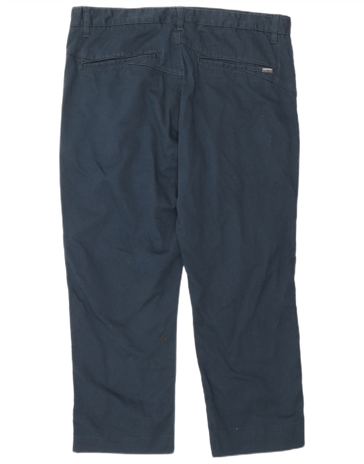 Ανδρικό ίσιο παντελόνι Chino Volcom W36 L26 Navy Blue