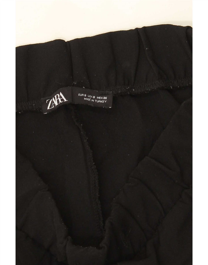 Γυναικεία αθλητική φόρμα Zara Παντελόνι Joggers Small Black Colourblock Polyester