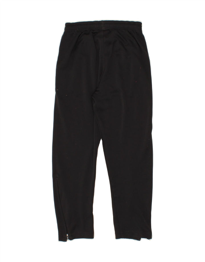 PUMA Girls Tracksuit Trousers 9-10 Years Medium Black Polyester Vintage Puma and Second-Hand Puma from Messina Hembry 