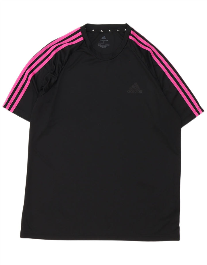 Adidas Ανδρικό T-Shirt Aeroready Top Large Μαύρο Πολυεστέρας