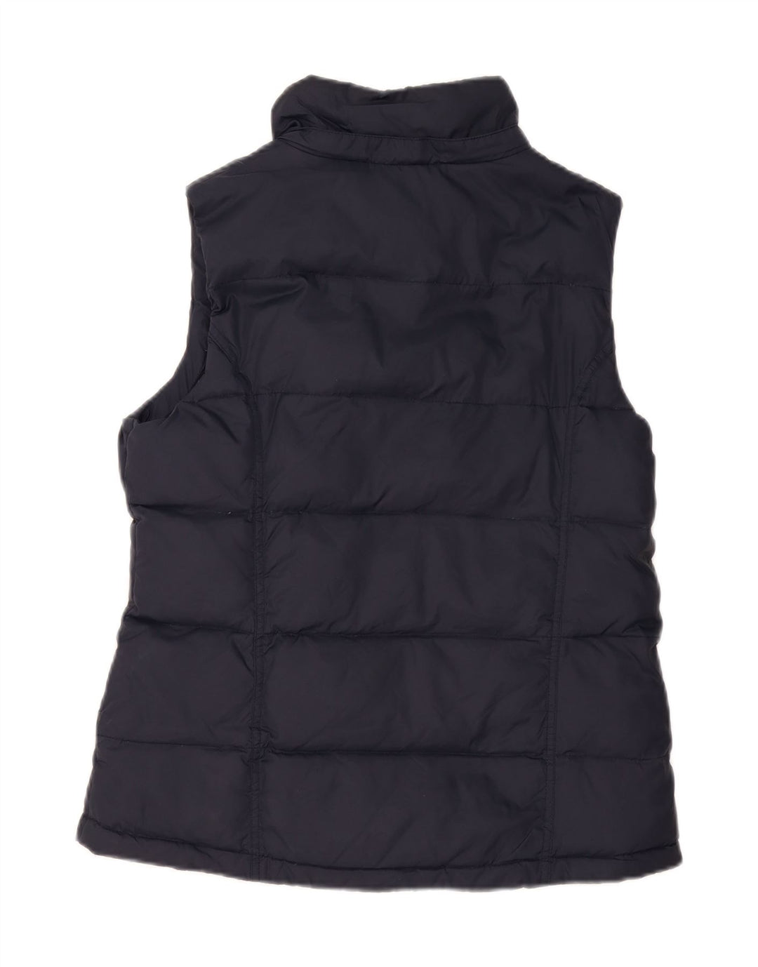 Crew Clothing Γυναικεία padded Gilet UK 12 Medium Navy Blue Polyester