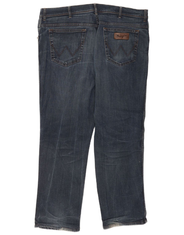 Ανδρικό τζιν Texas Straight Wrangler W40 L30 Blue Cotton