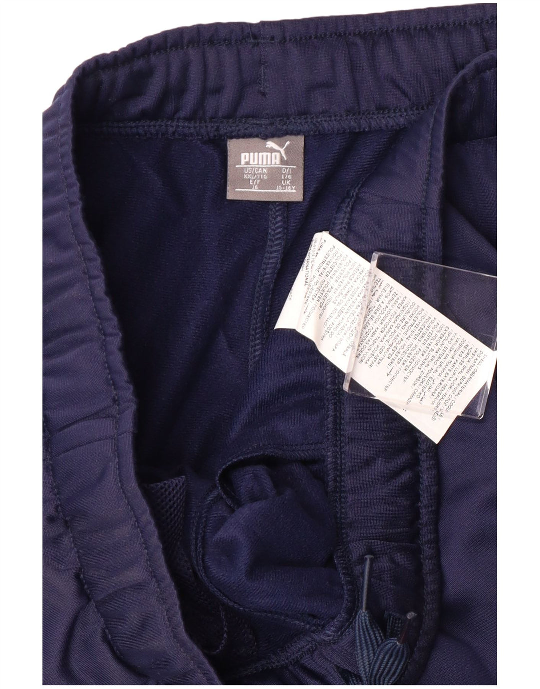 Puma Boys αθλητική φόρμα παντελόνι 15-16 ετών Navy Blue Polyester