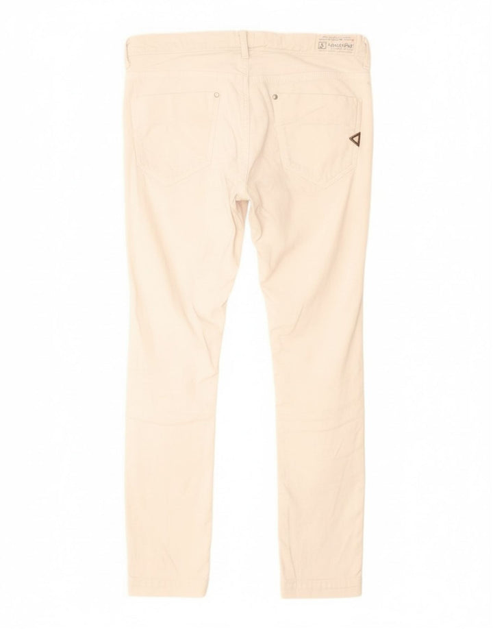Meltin' Pot Γυναικείο Slim Jeans W36 L34 Λευκό βαμβακερό