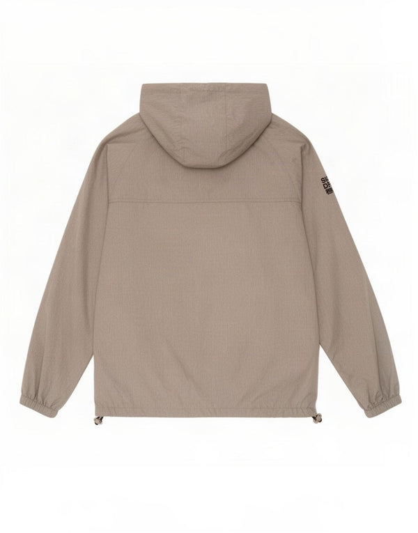 Superdry Ανδρικό μπουφάν βροχής με κουκούλα Windcagoule UK 42 XL Γκρι πολυεστέρας