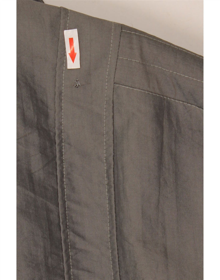 Vintage Ανδρικό Sherpa Bomber Jacket UK 40 Large Grey