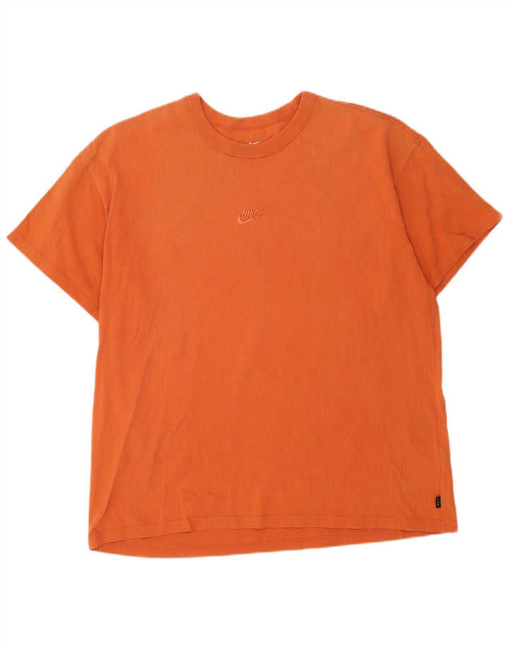 Ανδρικό T-Shirt Nike XL πορτοκαλί βαμβακερό