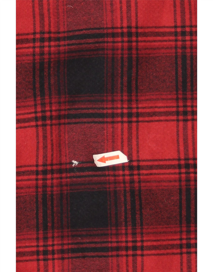 Marks & Spencer Ανδρικό πουκάμισο κανονικό φανελένιο πουκάμισο 2XL κόκκινο καρό